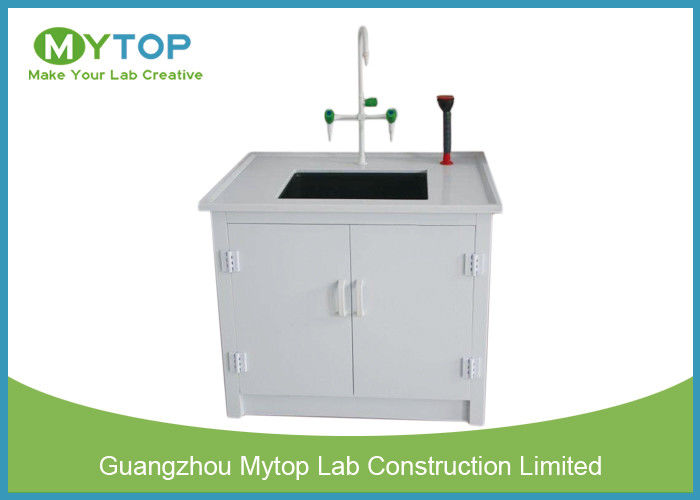 Small Laboratory Working Table Pp Water Lab Bench With Cabinet