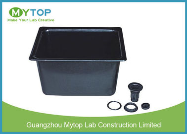 PP Acid Resistant Laboratory Sinks Chemical Resistance For Three Way Water Tap