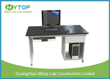 Anti Static University Laboratory Furniture Computer Lab Desk For Single Student