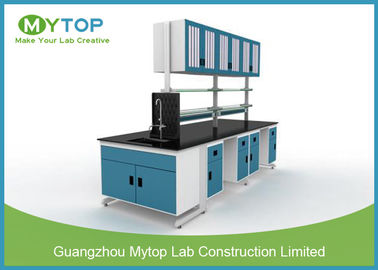 Steel Structure Lab Tables And Furnitures , Educational Science Lab Workstations