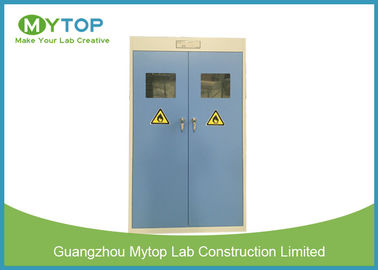 Steel Chemical Laboratory Storage Cabinet / Double Gas Cylinder Safety Cabinets