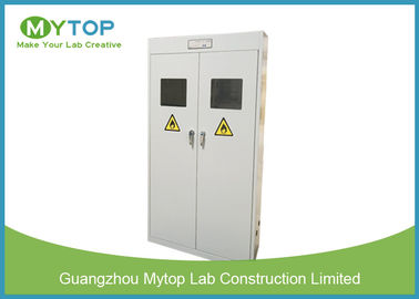 Safety Fireproof Lab Gas Cylinders Storage Cabinets With Gas Leaking Alarm