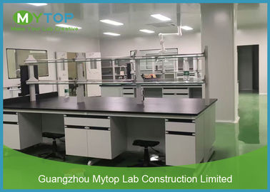 Floor Mounted Lab Bench University Laboratory Furniture For Biology Laboratory