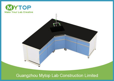 12.7 Mmn Phenolic Resin Medical Lab Furniture , PCR Laboratory Wall Bench