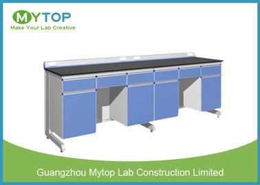 Customized Hospital Lab Furniture With Epoxy Resin Worktop Alkali - Resistant