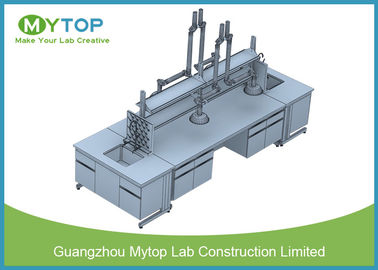 Scratch Resistance University Laboratory Benches And Cabinets , Science Lab Benches