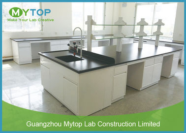 Corrosion Resistance Modern Laboratory Furniture Ceramic Worktop For Pharmacy