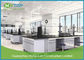 Modern Design Steel Science Lab Tables With Sinks And Ceramic Worktop Easy Clean