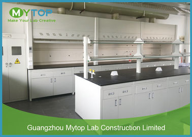 Modern Science Laboratory Benches And Cabinets , School Laboratory Furniture Table