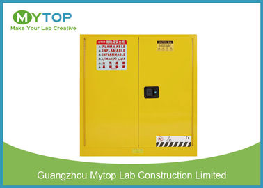 Yellow Color Fireproof Storage Cabinets For Flammable And Combustible Liquids