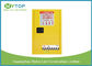 Yellow Color Fireproof Storage Cabinets For Flammable And Combustible Liquids