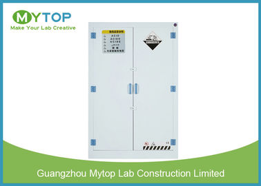 Vertical Polypropylene Laboratory Chemical Storage Cabinets With Adjustable Shelf