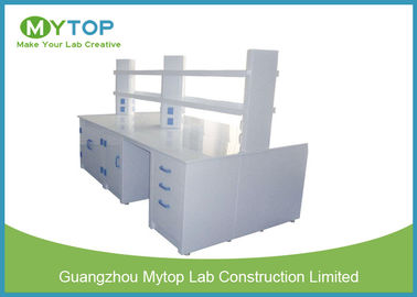 Acid Resistance Science Laboratory Furniture , PP Chemistry Lab Working Table